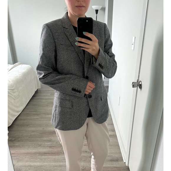 J. Crew Gray Plaid Blazer - Picture 11 of 11